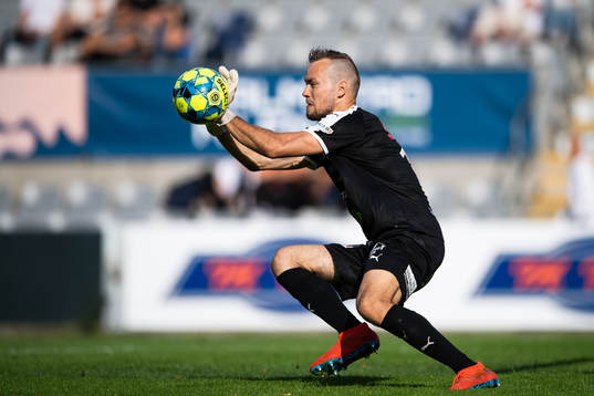 Mjällbys målvakt Carljohan Eriksson