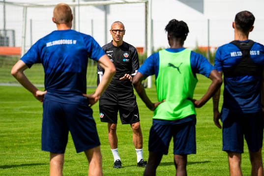 Tränare Henrik Larsson