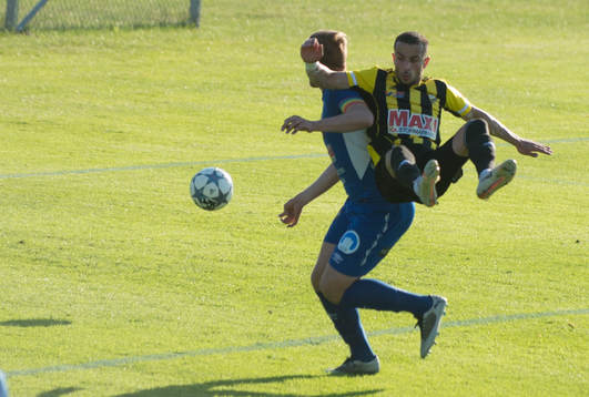 IFK Hässleholms Mohamed Hamdan i matchen i division 2 mellan IFK Hässleholm och Nosaby i Hässleholm 19 juni 2019.  
