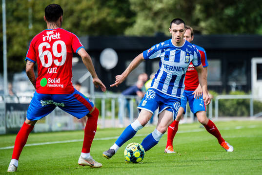 IFK Göteborgs Giorgi Kharaishvili utmanar Helsingborgs