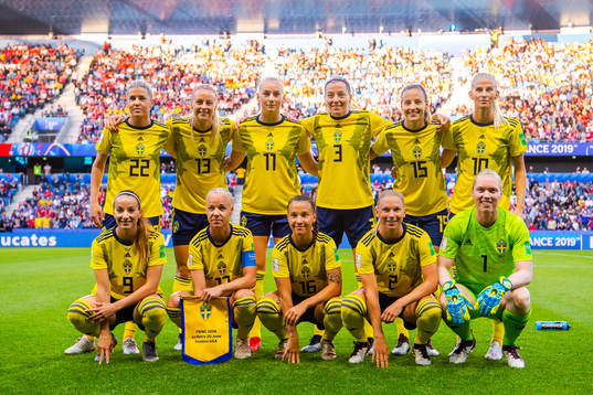 Starting eleven of Sweden