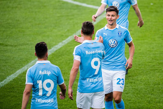 Malmö FFs Marcus Antonsson jublar
