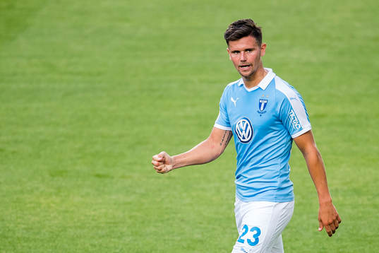 Malmö FFs Marcus Antonsson jublar