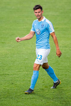 Malmö FFs Marcus Antonsson jublar