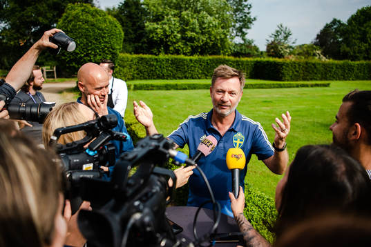 Peter Gerhardsson, Head coach of Sweden