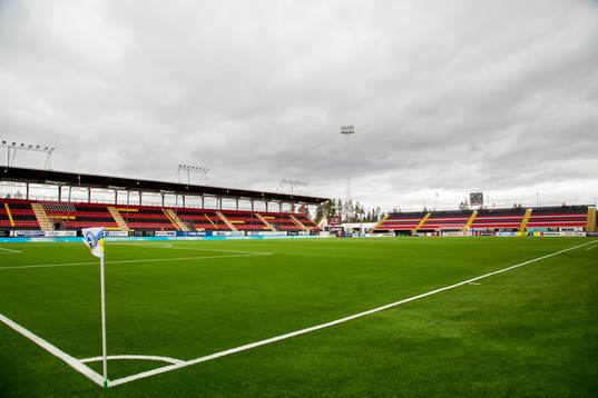 Generell vy över Jämtkraft Arena