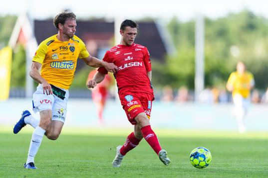 Elfsborgs Jesper Manns och Falkenbergs Karl Söderström