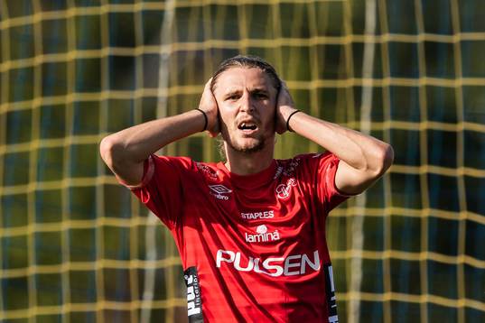 Elfsborgs Pawel Cibicki jublar efter 1-1