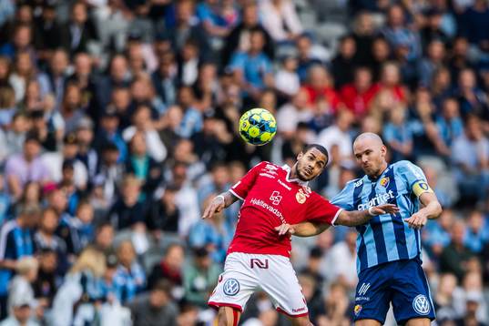 Kalmars Emaxwell Souza de Lima och Djurgårdens Marcus