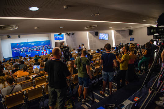 Press officer Fredrik Madestam, Peter Gerhardsson, Head