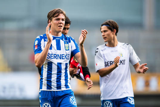 IFK Göteborgs Emil Holm jublar
