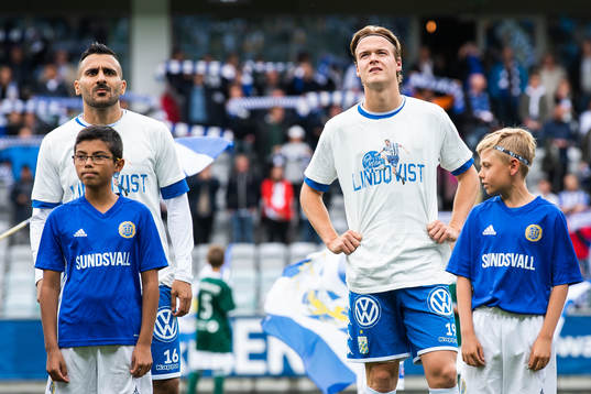 IFK Göteborgs Sargon Abraham och August Erlingmark i