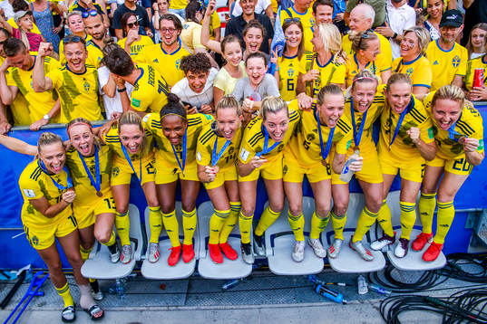 Fridolina Rolfö , Amanda Ilestedt , Elin Rubensson ,