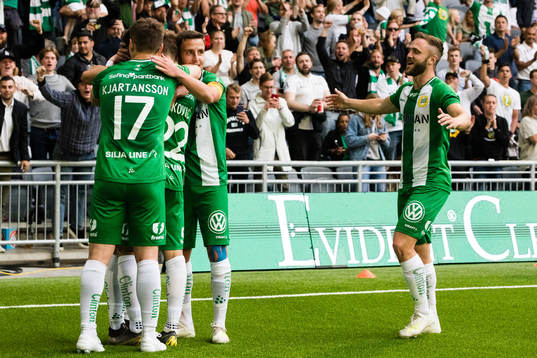 Hammarbys Vidar Örn Kjartansson, Muamer Tankovic, Jeppe