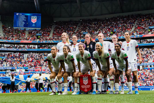 Starting eleven of USA