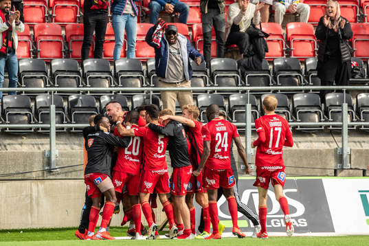 'Östersund Jublar när Hosam Aiesh gör 2-1