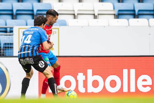 Sirius Ian Sirelius och Helsingborgs David Boysen