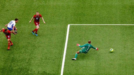 Mål 3-0 av IFK Norrköpings Christoffer Nyman (utanför