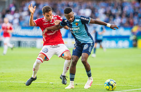 Kalmars Rafael Gimenes Da Silva och Djurgårdens Mohamed