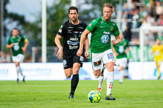 Västerås Carlos Gaete Moggia och Jönköpings Tommy Thelin