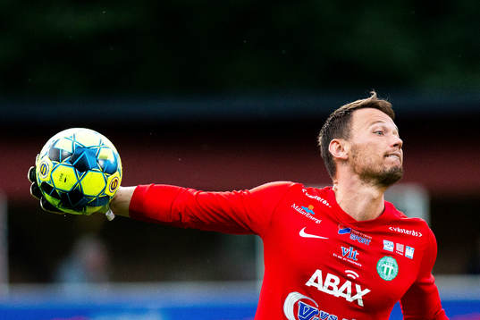 Västerås målvakt Anton Fagerström