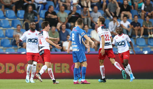 GENK, BELGIUM - JULY 26: Julien De Sart of Kortrijk