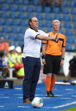 GENK, BELGIUM - JULY 26: Yves Vanderhaeghe, head coach of
