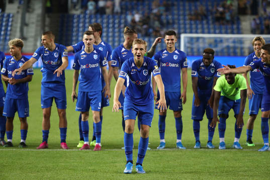GENK, BELGIUM - JULY 26: Benjamin Nygren of Krc Genk