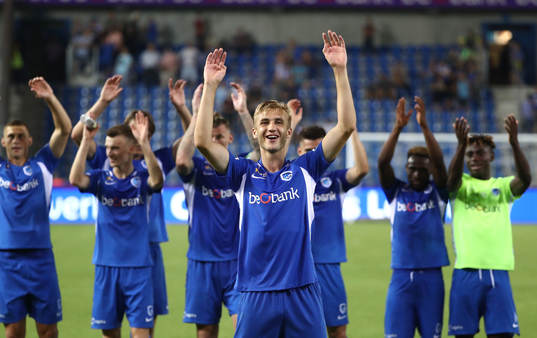 GENK, BELGIUM - JULY 26: Benjamin Nygren of Krc Genk
