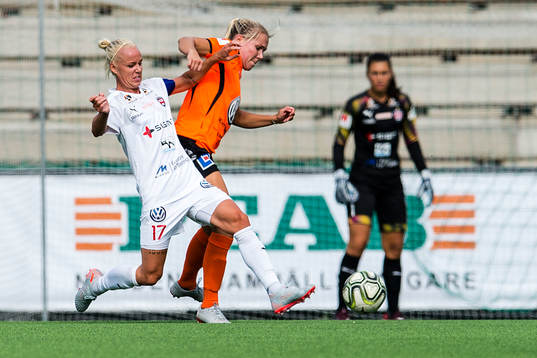 Rosengårds Caroline Seger och Kungsbackas Mimmi Asperot