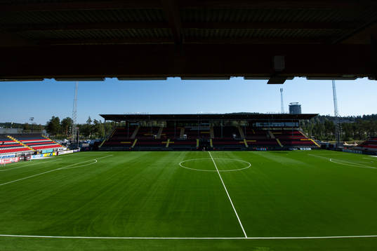 Generell vy över Jämtkraft Arena