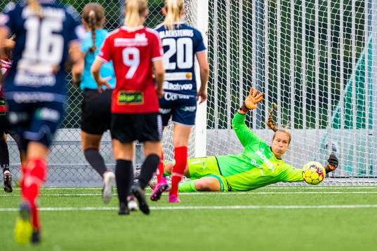 Limhamn Bunkeflos målvakt Vera Amanda Varis  