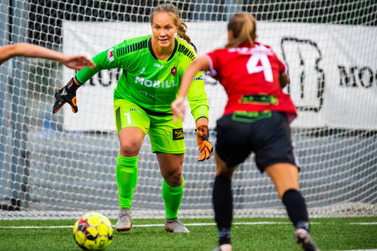 Limhamn Bunkeflos målvakt Vera Amanda Varis 