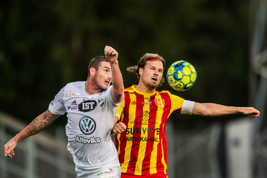 Syrianskas Sebastian Rajalakso och Östers James Keene