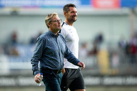 Örgrytes tränare Thomas Askebrand och assisterande