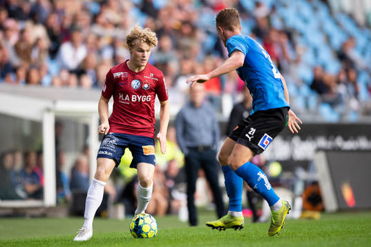 Örgrytes Freddie Brorsson mot Halmstads Andreas Bengtsson
