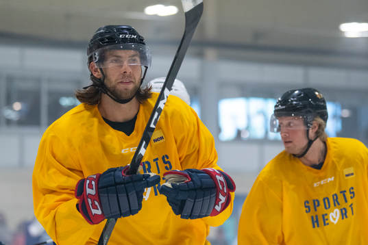 Kevin Stenlund of NHL Allstar Team