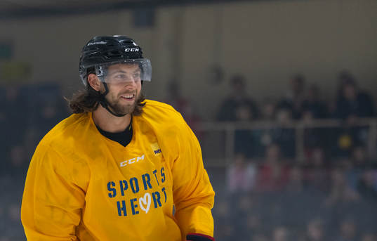 Kevin Stenlund of NHL Allstar Team