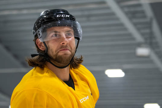 Kevin Stenlund of NHL Allstar Team