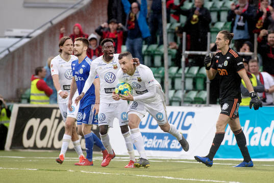 Dino Islamovic och Blair Sebastian Turgott Östersunds FK