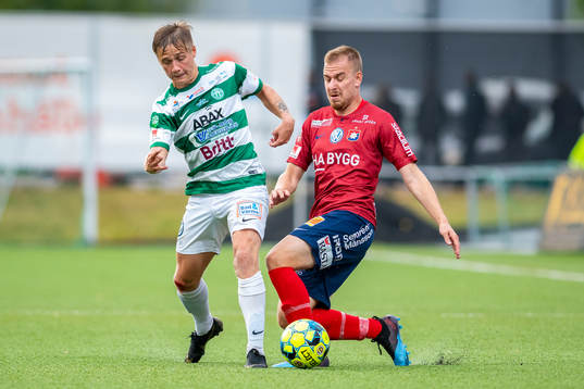 Västerås Dennis Persson och Örgrytes Linus Tornblad
