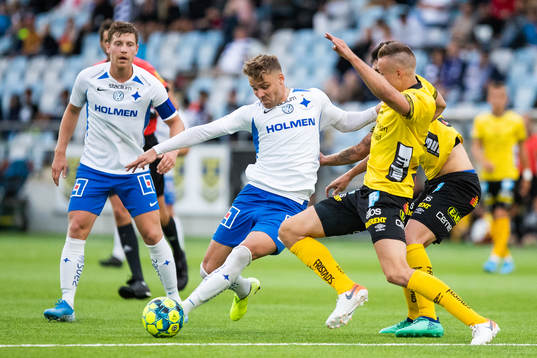 IFK Norrköpings Christoffer Nyman och Elfsborgs Stian Rode