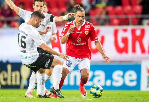 Kalmars Alexander Jakobsen och Örebros Yaser Kasım