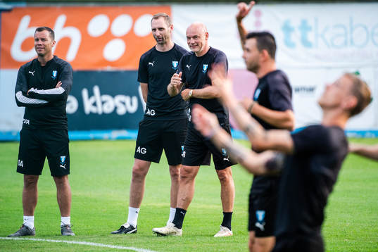 Uwe Rösler, head coach of Malmö FF