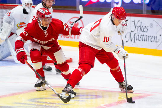 Timrås Oliwer Fjellström och Almtunas Hugo Lindman