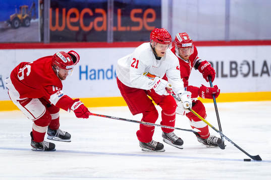 Timrås Sebastian Ohlsson och Jonathan Carlsson mot