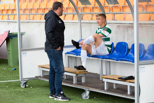 Västerås tränare Thomas Gabrielsson och Västerås