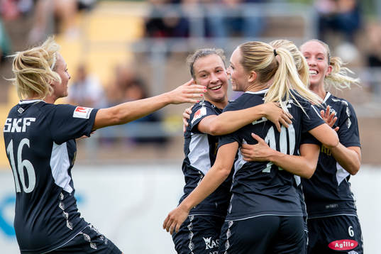 Göteborgs Elin Rubensson, Karin Lundin, Julia Zigiotti