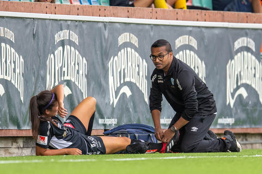 Göteborgs Taylor Leach utgick skadad