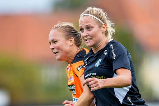 Göteborgs Karin Lundin mot Kristianstads Therese Ivarsson